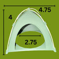 Reptile Tent Hide - Hermit Crab, Spider House